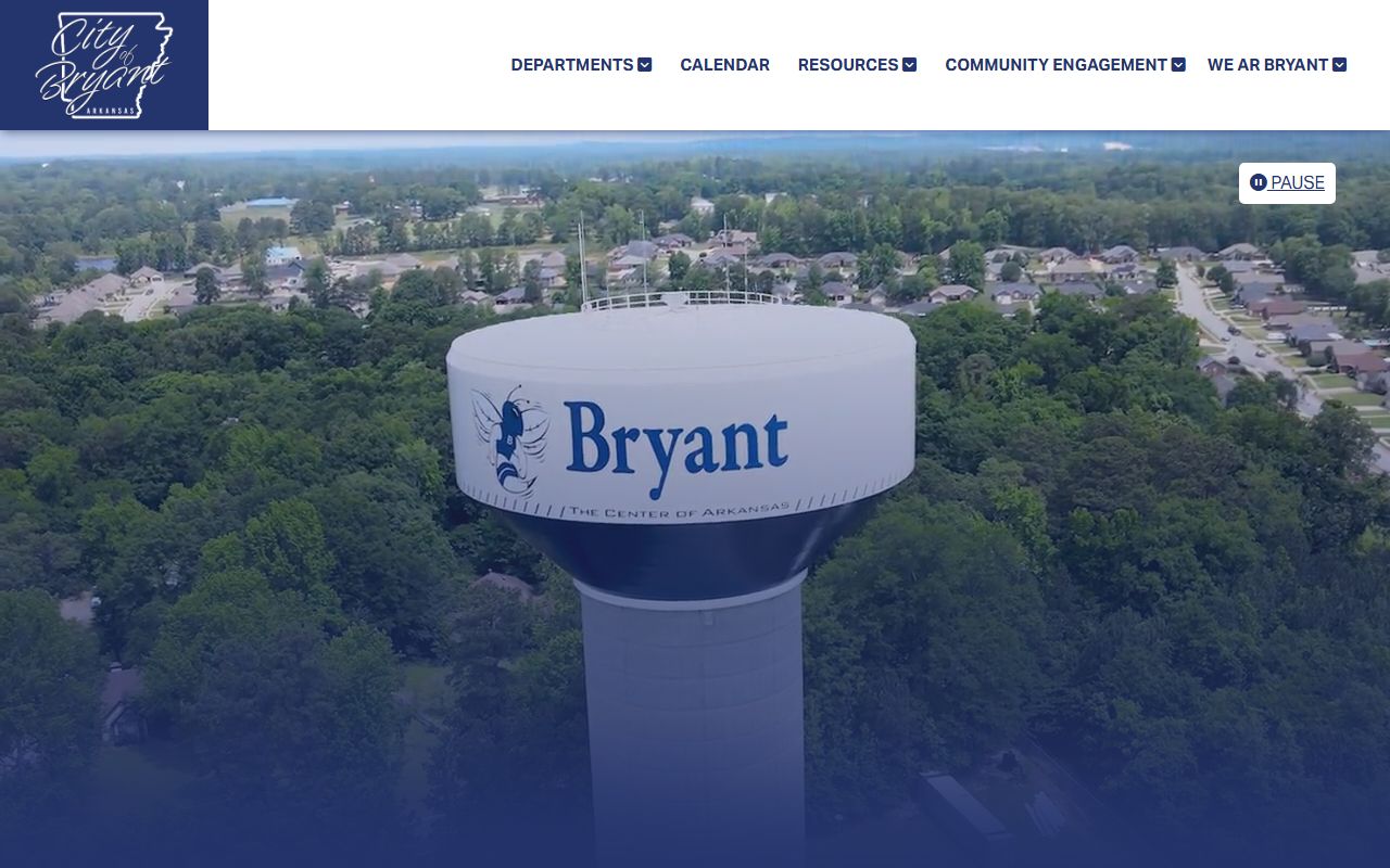 City of Bryant official site for recent arrests