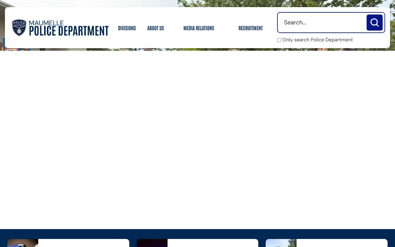 Maumelle Police Department for recent arrests