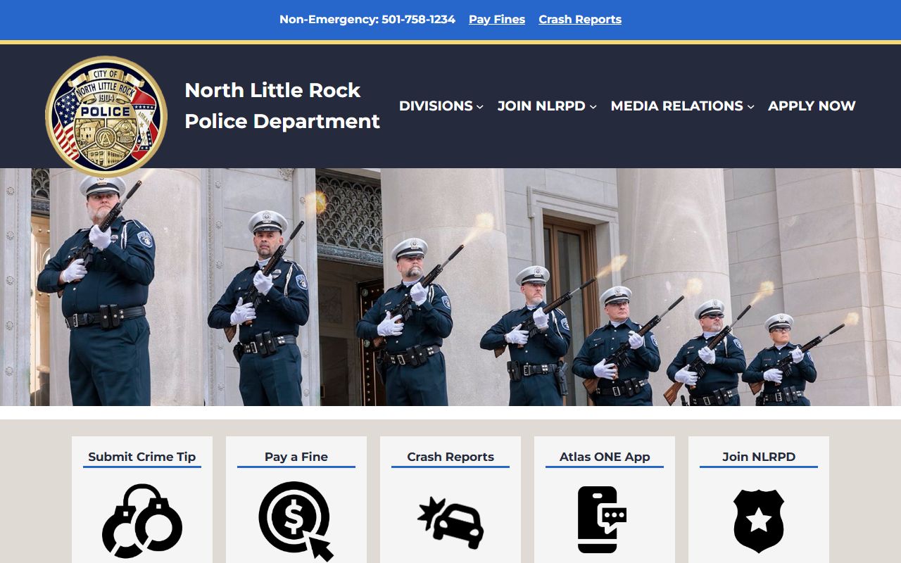 North Little Rock Police Department for recent arrests