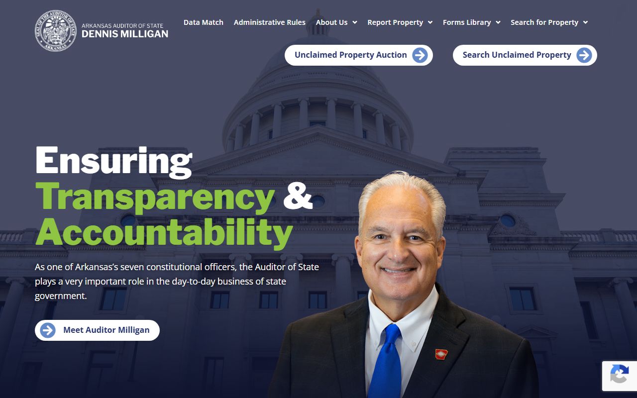 Arkansas State Auditor site near recent arrests research